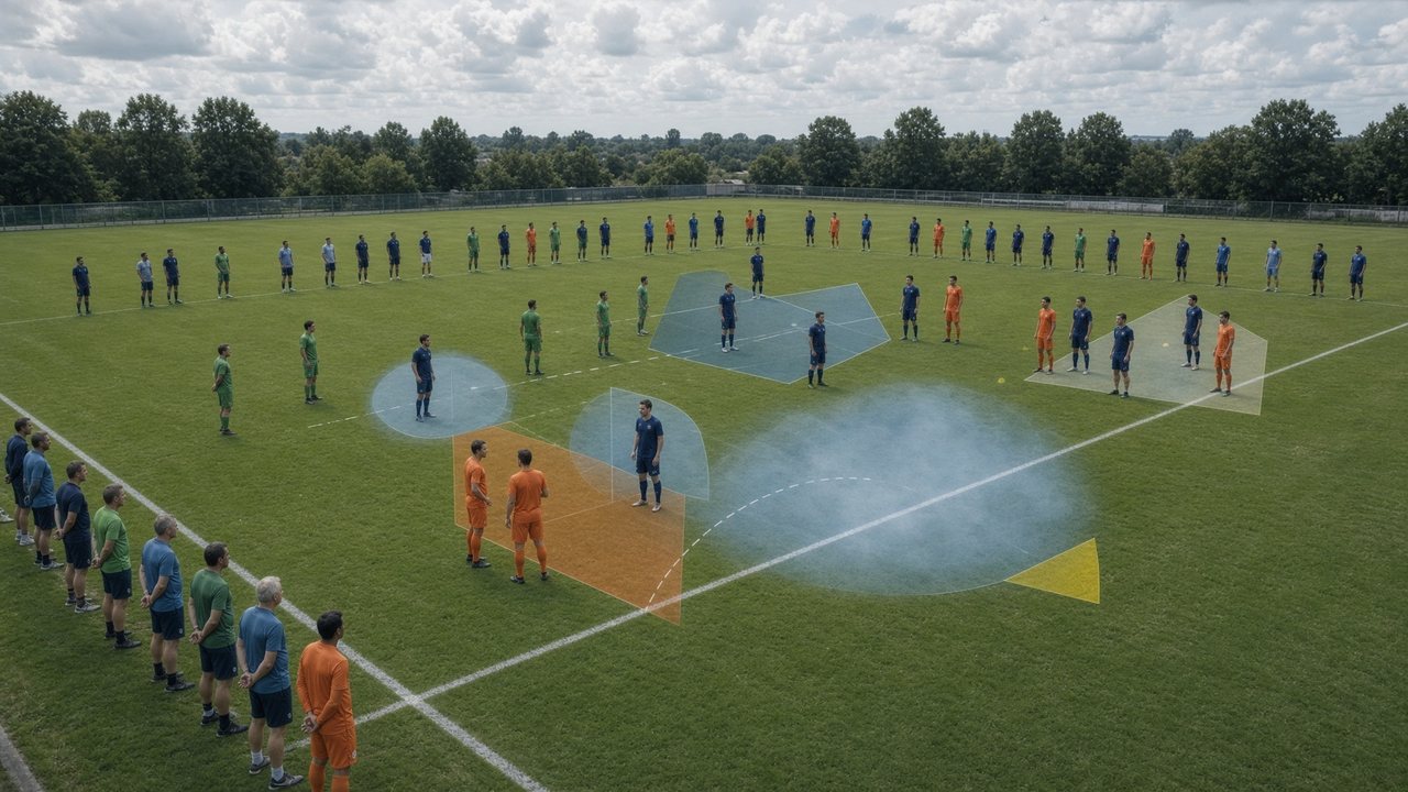 Adult community football context for Shape Lens